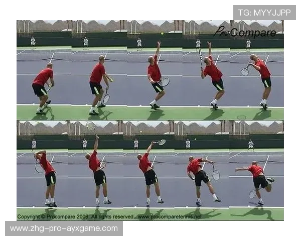 网球正手强攻连续命中化作胜利序章